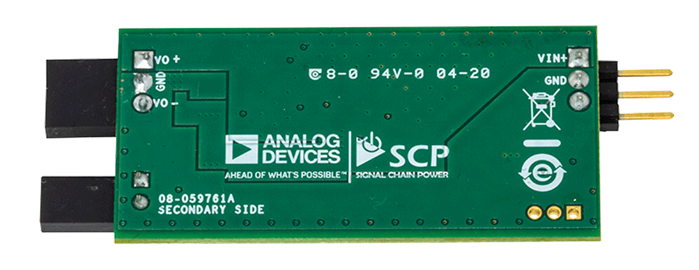 LT8618 Signal Chain Evaluation Board - Bottom View