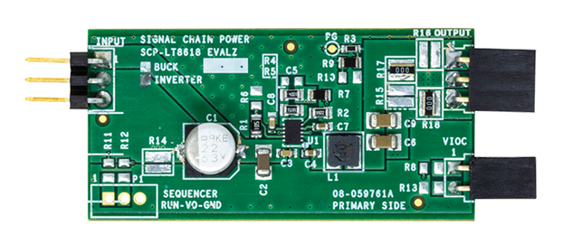 LT8618 Signal Chain Evaluation Board - Top View
