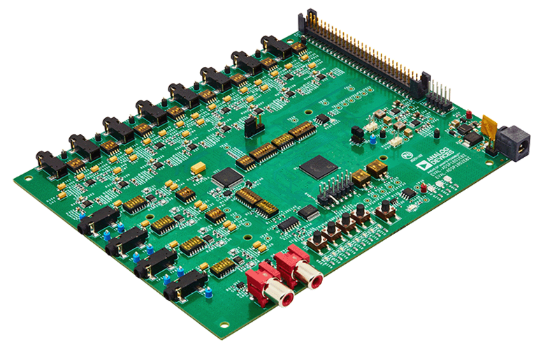 EVAL-ADSP1801-1802 Board Photo Angle View