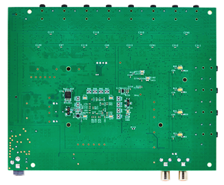 EVAL-ADSP1801-1802 Board Photo Bottom View