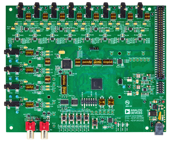 EVAL-ADSP1801-1802 Board Photo Top View