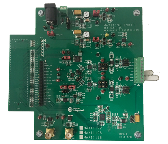 MAX11192EVKIT: Board Image