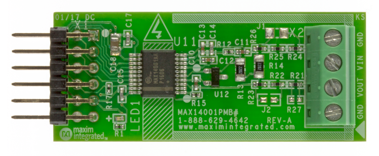 MAX14001PMB Board