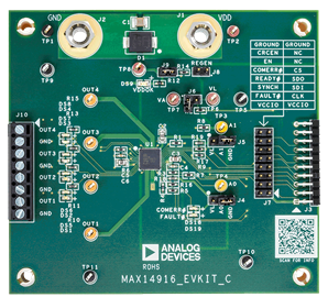 MAX14916EVKIT Board Photo Top