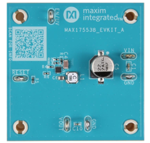 MAX17553BEVKIT: Board Photo