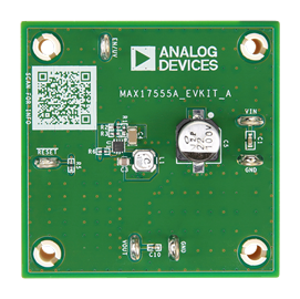 MAX17555A EVKIT Board Photo Top