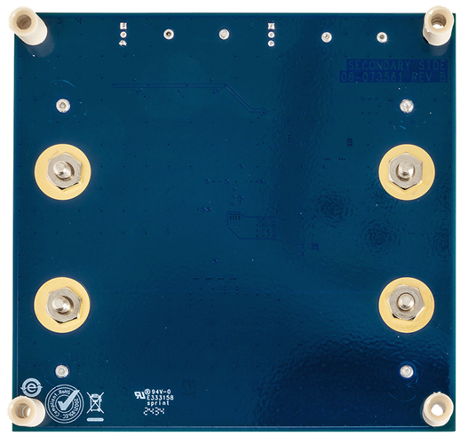 MAX17617EVKIT Board Photo Bottom View
