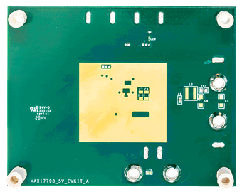 MAX17793EVKITA Board Photo Bottom View