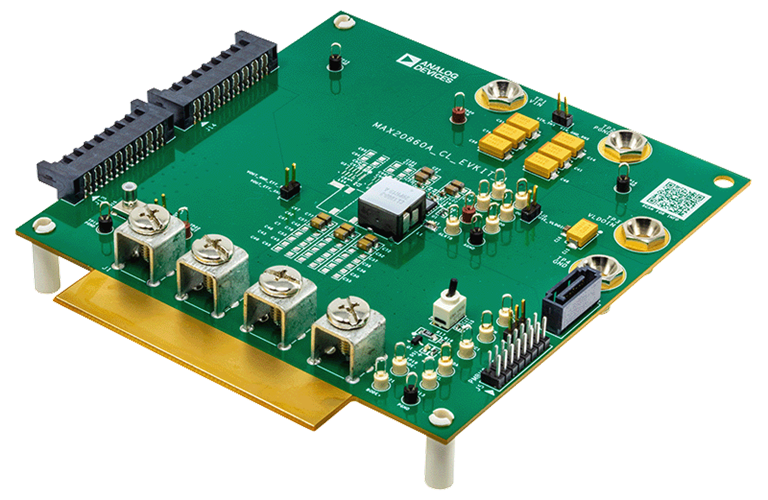 MAX20860AEVKIT Board Photo Angle View
