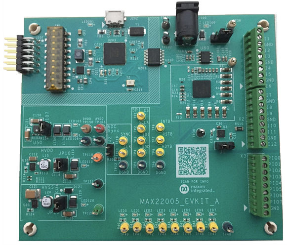 MAX22005EVKIT: Board Photo