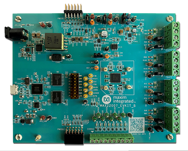 MAX22007EVKIT: Board Photo