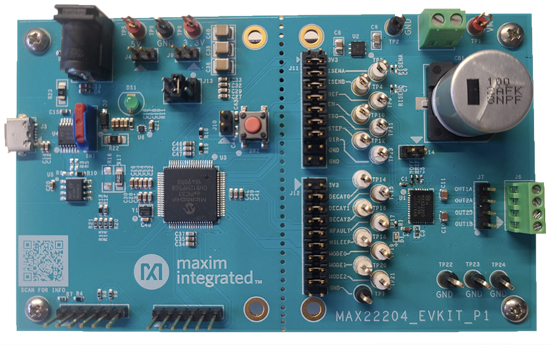 MAX22204EVKIT: Board Photo