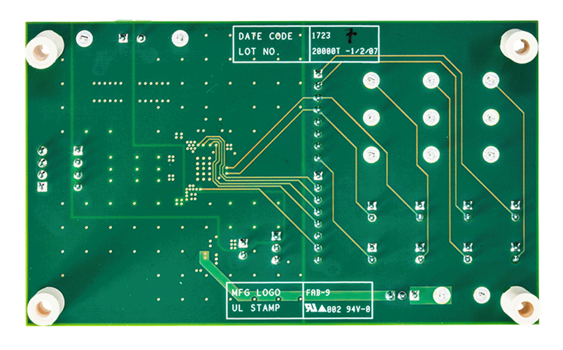 MAX22208EVKIT Board Photo Bottom