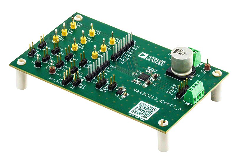 MAX22213EVKIT Board Photo Angle