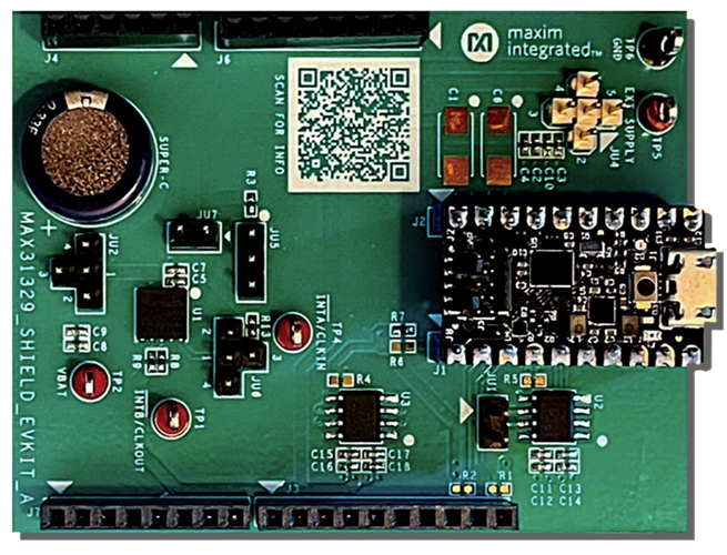 MAX31329SHLD: Board Photo
