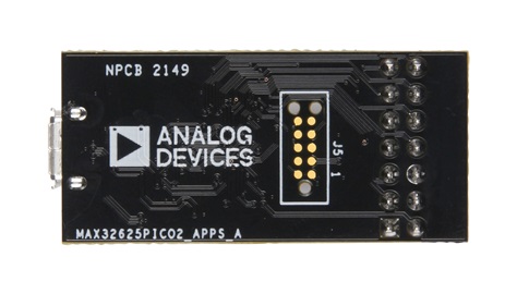 MAX32625PICO2 Board Photo Bottom View