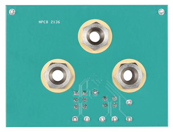 MAX38913AEVK Board Photo Bottom View