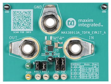 MAX38913AEVK Board Photo Top