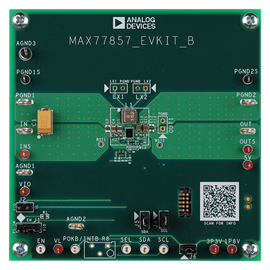 MAX77857WGEVKIT Board Photo Top