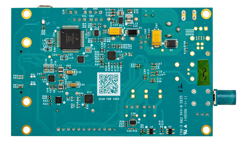 MAX96714/F/R EVKKIT Board Photo Bottom