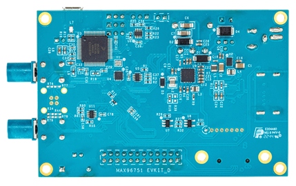 MAX96751EVKIT Board Photo Bottom View