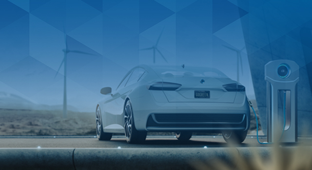 Charging electric vehicle