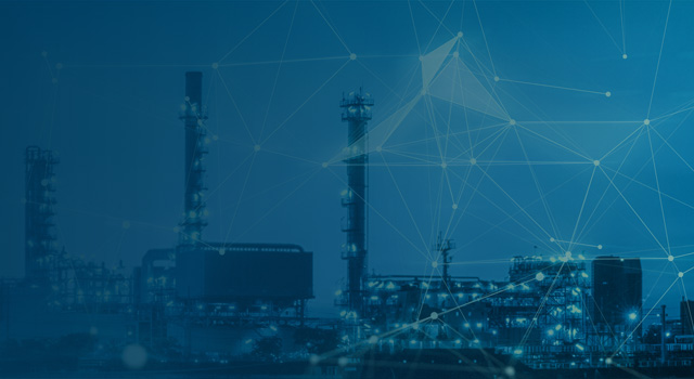 Modern industrial building and communications network