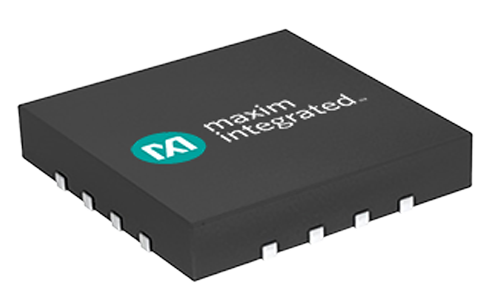 Figure 15. MAX8556 TQFN-16 exposed pad power package (3mm x 3mm x 0.75mm).