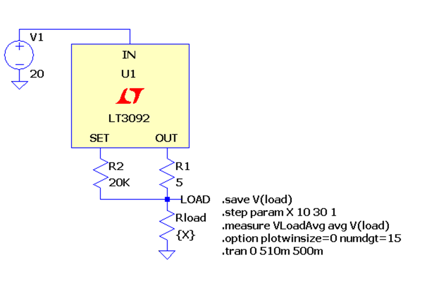 Ltspice plotting a parameter against something other than time e g