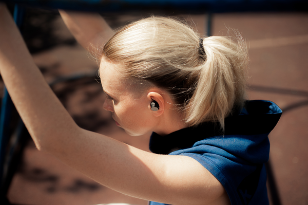 Figure 1. Small wireless audio devices have challenging size and battery life requirements and are expected to provide excellent audio performance.