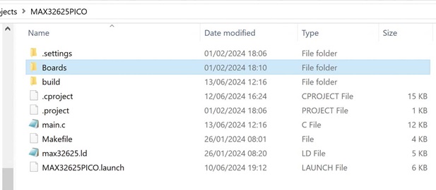 Figure 1. Locating the Boards directory Figure 1. Locating the Boards directory