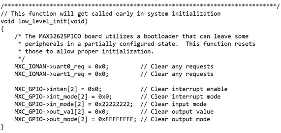 Figure 5. Bootloader initialization. Figure 5. Bootloader initialization.