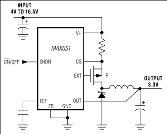 MAX652 Datasheet and Product Info | Analog Devices