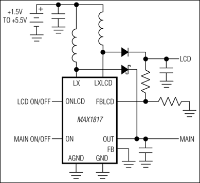 MAX1817: Typical Operating Circuit