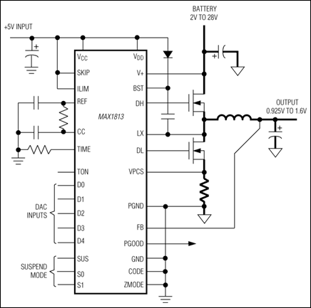 MAX1813: Typical Operating Circuit