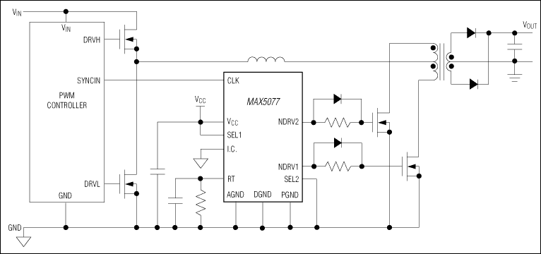 MAX5077: Typical Operating Circuit