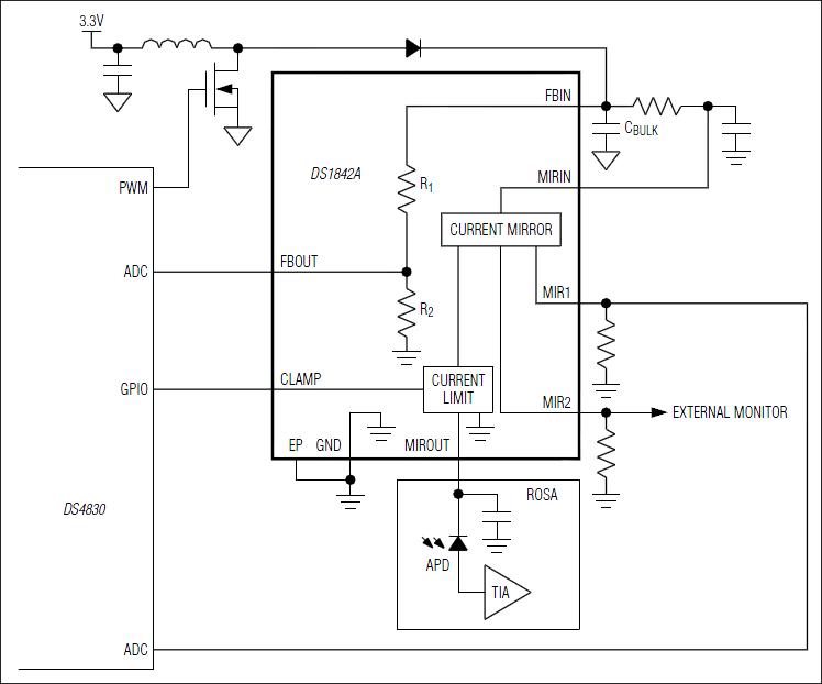 DS1842A: Typical Application Circuit