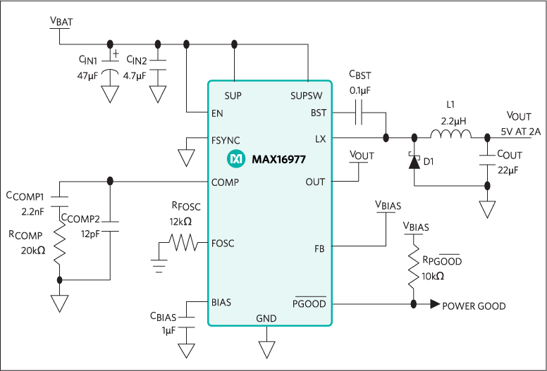 MAX16977: Typical Operating Circuit