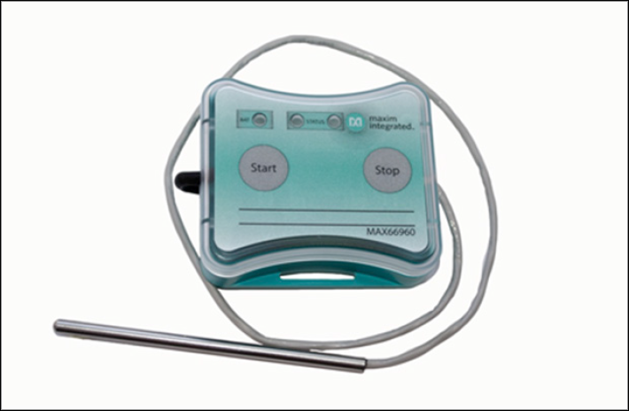 MAX66960: Temperature Data Logger with External Thermistor Probe