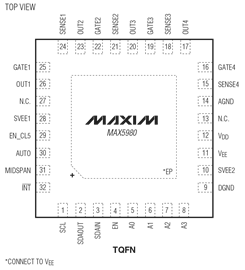 Max5580 Controller MAX5980 Datasheet and Product Info | Analog Devices