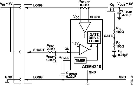 ADM4210 Functional Block Diagram