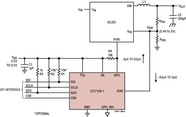 LTC7106-1 Application Circuit