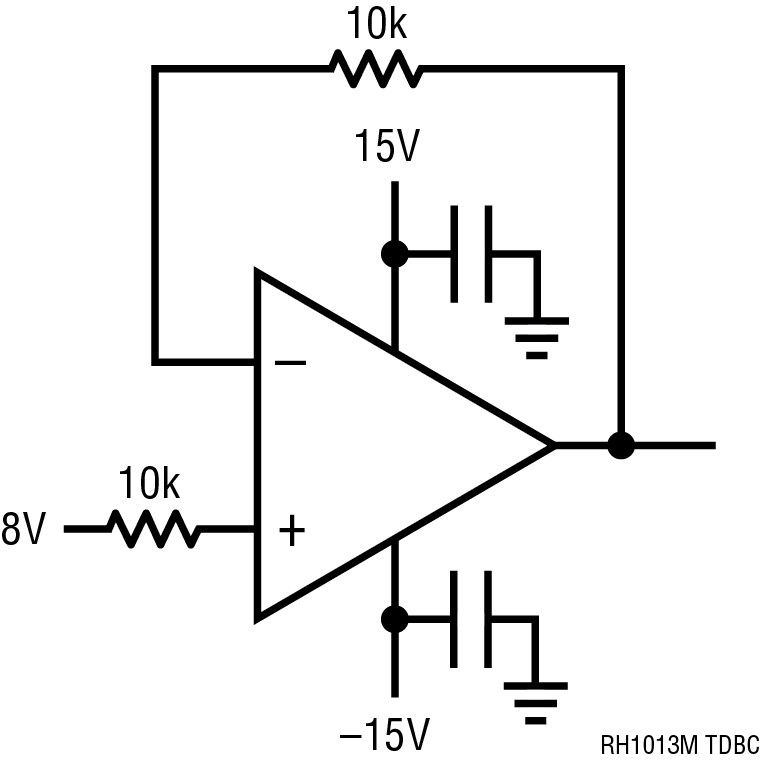 RH1013M TDBC Application Circuit