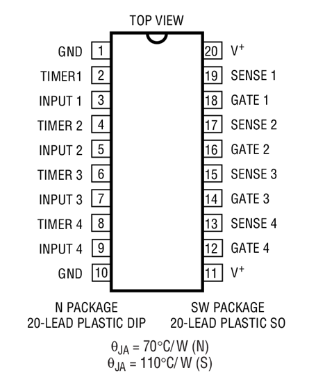 LT1161 Datasheet and Product Info | Analog Devices