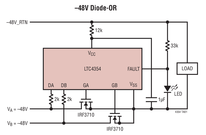 LTC4354 Datasheet and Product Info | Analog Devices