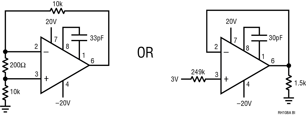 RH108A Application Circuit