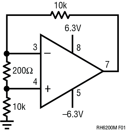 RH6200M Application Circuit