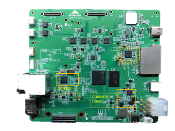 Ambarella CV52 Development Kit - Top View