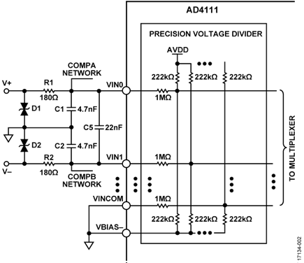 Voltage Input Equivalent Circuit (Simplified)