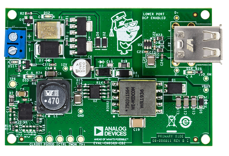 EVAL-CN0509-EBZ (Top View)